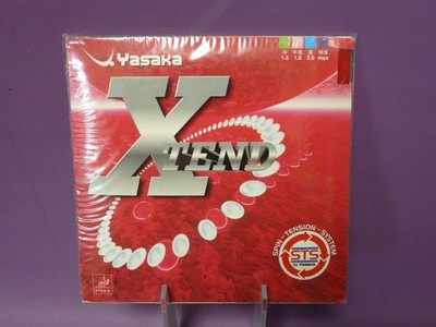 Yasaka XTEND Red in MAX Table Tennis Decking Table Tennis Decking BNIB
