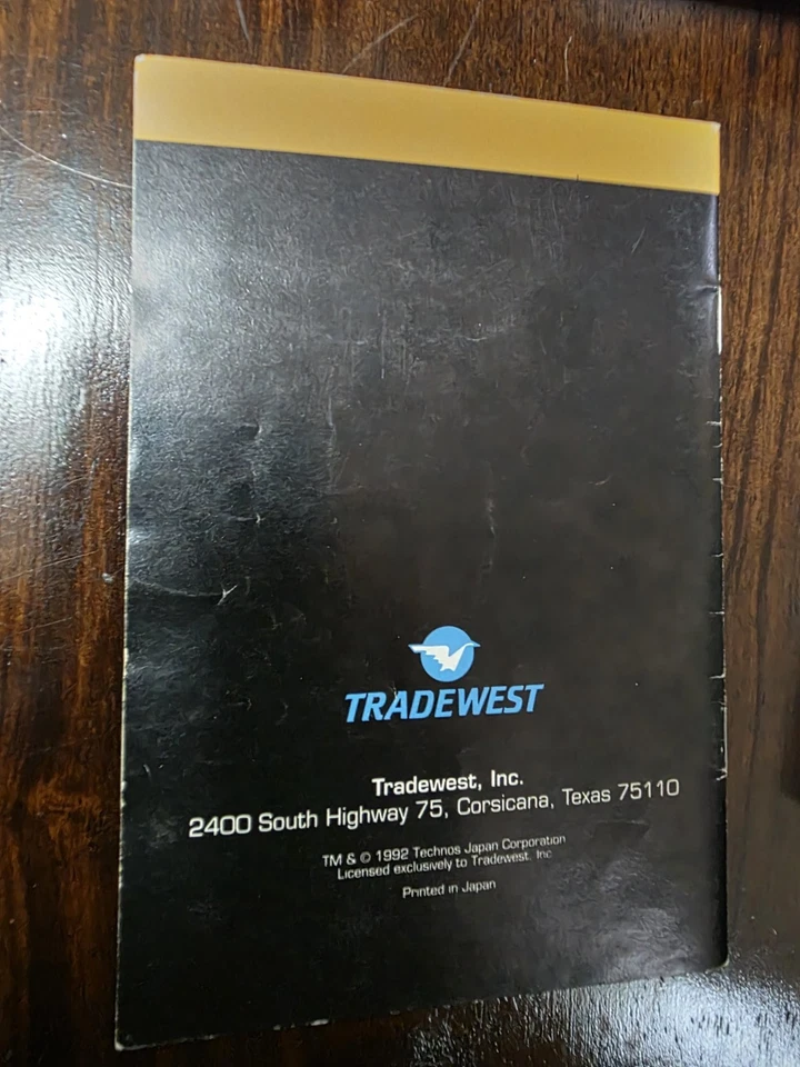 *SUPER RARE*  SNES ~Super Double Dragon Original Owner~1992 CIB TESTED VG+ - Image 2 of 4