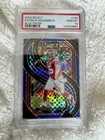 2024 Select Patrick Mahomes Blue Checker Prizm /175 PSA 10 JERSEY NUMBER chiefs