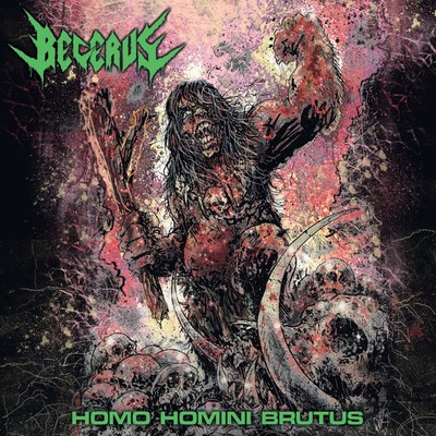 Becerus - Homo Homini Brutus (VINYL) - METAL / USED *NEAR MINT+*