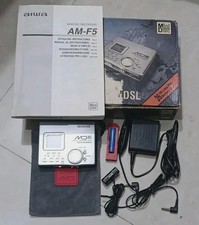 Rare Aiwa Portable Minidisc Recorder AM-F5 with, Complete Boxed.
