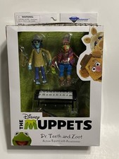 NEW Diamond Select Toys Disney The Muppets DR. TEETH and ZOOT Action Figures