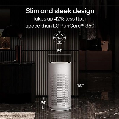 LG PuriCare AeroHit Smart Air Purifier - True HEPA Filter - 360