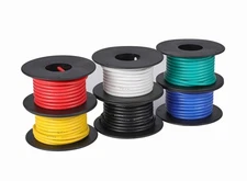TUOFENG 14AWG Silicone Wire 13.2ft (4m) 6 Colors - Flexible Tinned Copper Str...
