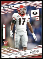 2022 Panini Chronicles Draft Picks #21 Nakobe Dean Prestige