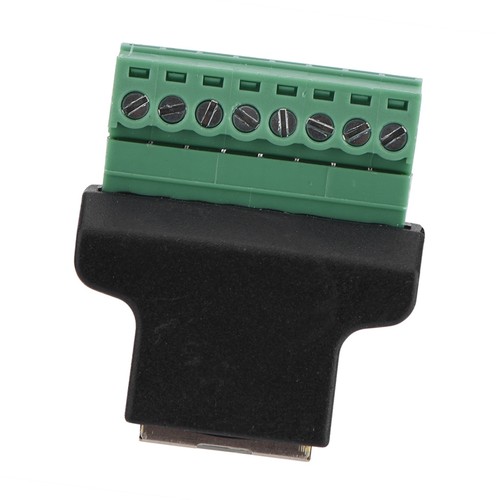 Connettore Ethernet DVR RJ45 femmina jack a 8 pin connettore terminale a vite FG