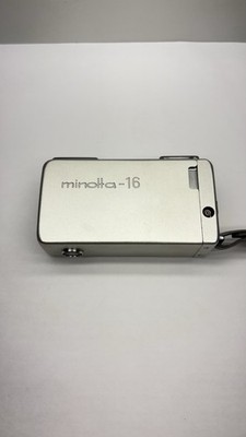 Vintage Subminiature Minolta 16 mm Mini Film Spy Camera Tested Working 