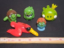 Small Mixed Lot Angry Birds McDonald's Happy Meal Toys
