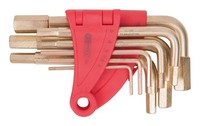 Ks Tools Bronzeplus Innensechskant-WinkelstiftschlüSsel-Satz 8-Teilig - 963.1512