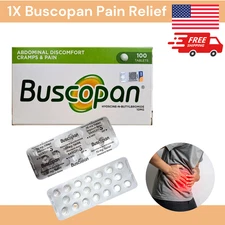 1X 10mg 100 tablets Irritable Abdominal Discomfort Cramps Pain Relief Free Ship