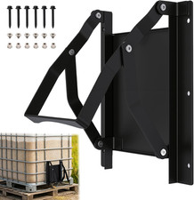 Sliding Grain Gate, 9" X 9" Black Heavy-Duty Manual Grain Bin Slide Gate Hardwar