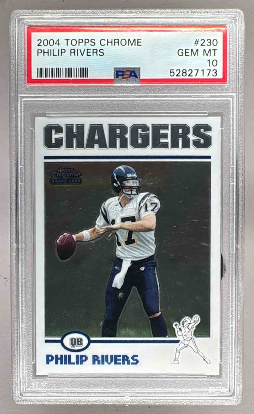 Philip Rivers Topps Chrome #230 Base