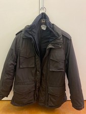 Giubbotto da uomo Aspesi marrone con imbottitura interna staccabile nera