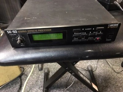 Boss SE-50 vintage Stereo super Effects Processor , Boss FC50 foot Controller