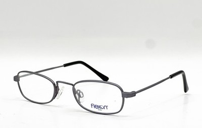 NEW FLEXON KIDS ECLIPSE 421 GRAY SILVER AUTHENTIC EYEGLASSES 45-19