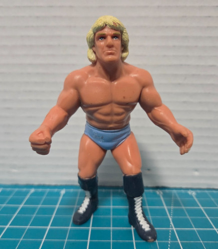 Vintage WCW Ric Flair 1990 Galoob Wrestling 5 Figu...