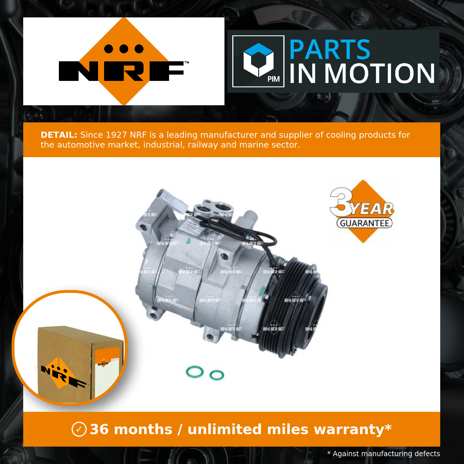 Air Con Compressor fits MAZDA 3 BL 2.0 08 to 11 AC Conditioning NRF BBM461450B - Image 7