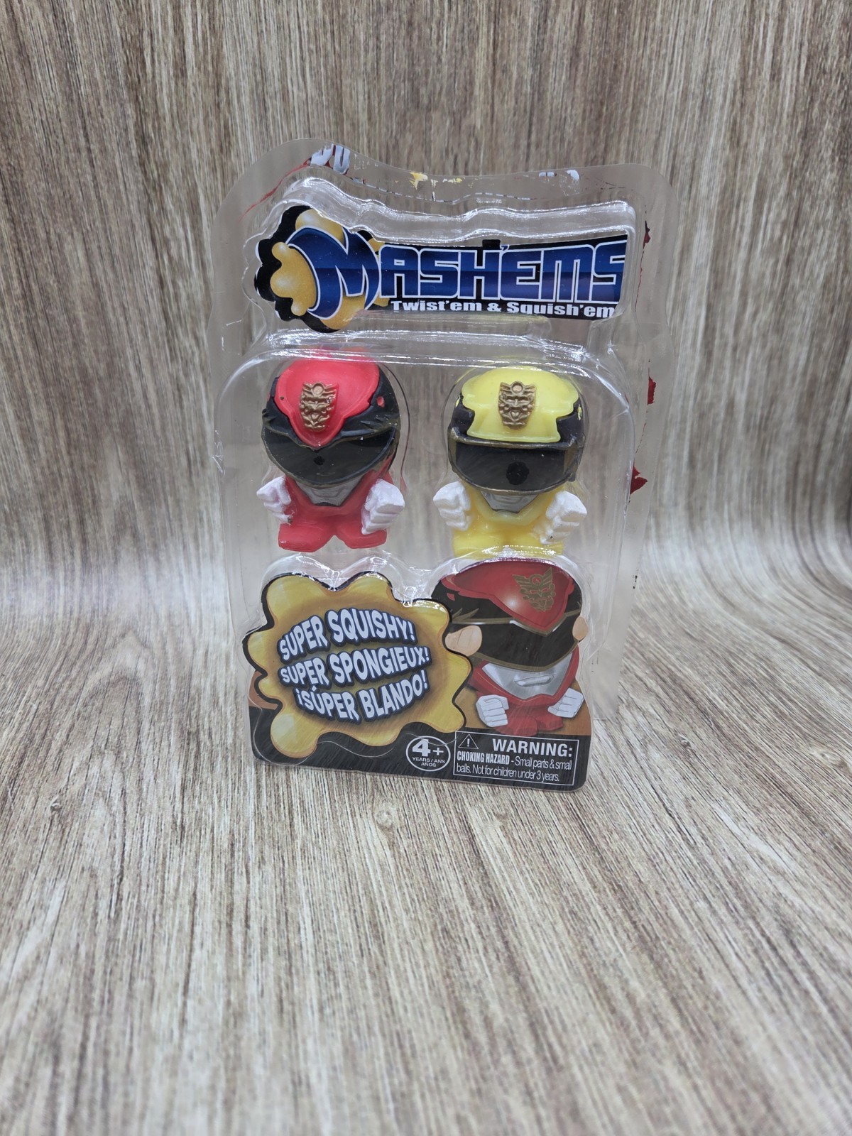 Power Rangers Mash’ems Yellow And Red RANGER