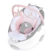 Baby Swings for Infants Girl Newborn Music Adaptable Speed Timing Pink