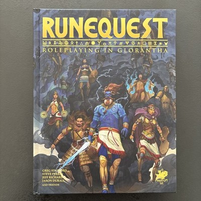 RuneQuest: Roleplaying in Glorantha [Hardcover]