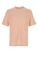 BRUNELLO CUCINELLI Salmon Linen Blend T-shirt New & Authentic
