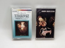 Lot Of 2 Classical Music Cassette Tapes: Best Of Tchaikovsky - John Bayless