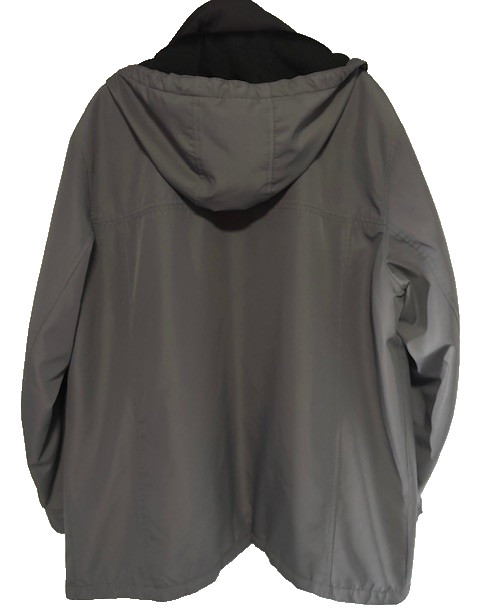 Weatherproof Jacket 2XLT Gray Softshell Lined Det… - image 2