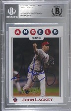 BAS Authenticated John Lackey BGS Authentic Auto 0lm