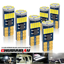 5pcs For Toyota Tundra 20072021 Auto Interior Led Light Bulb Package Kit White 5pcs For Toyota Tundra 20072021 Auto Interior Led Light Bulb Package Kit White