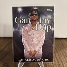 2025 Topps Series 1 Celebration - Ronald Acuna Jr. Gameday Drip #GD-9 Braves