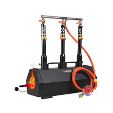 VEVOR Forgia Portatile a Propano con 3 Bruciatori Temperatura max. 1427℃ Metalli