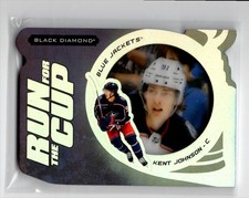 2022-23 Upper Deck Black Diamond Run for the Cup Kent Johnson Rookie 22/99