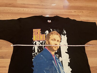 Vintage Steve Wariner Tour Shirt Men XL Black Short Sleeve 1993 | eBay