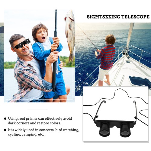 Head-mounted Telescope Monoscope Monoculars Travel Spotting Telescopes - Picture 4 of 12