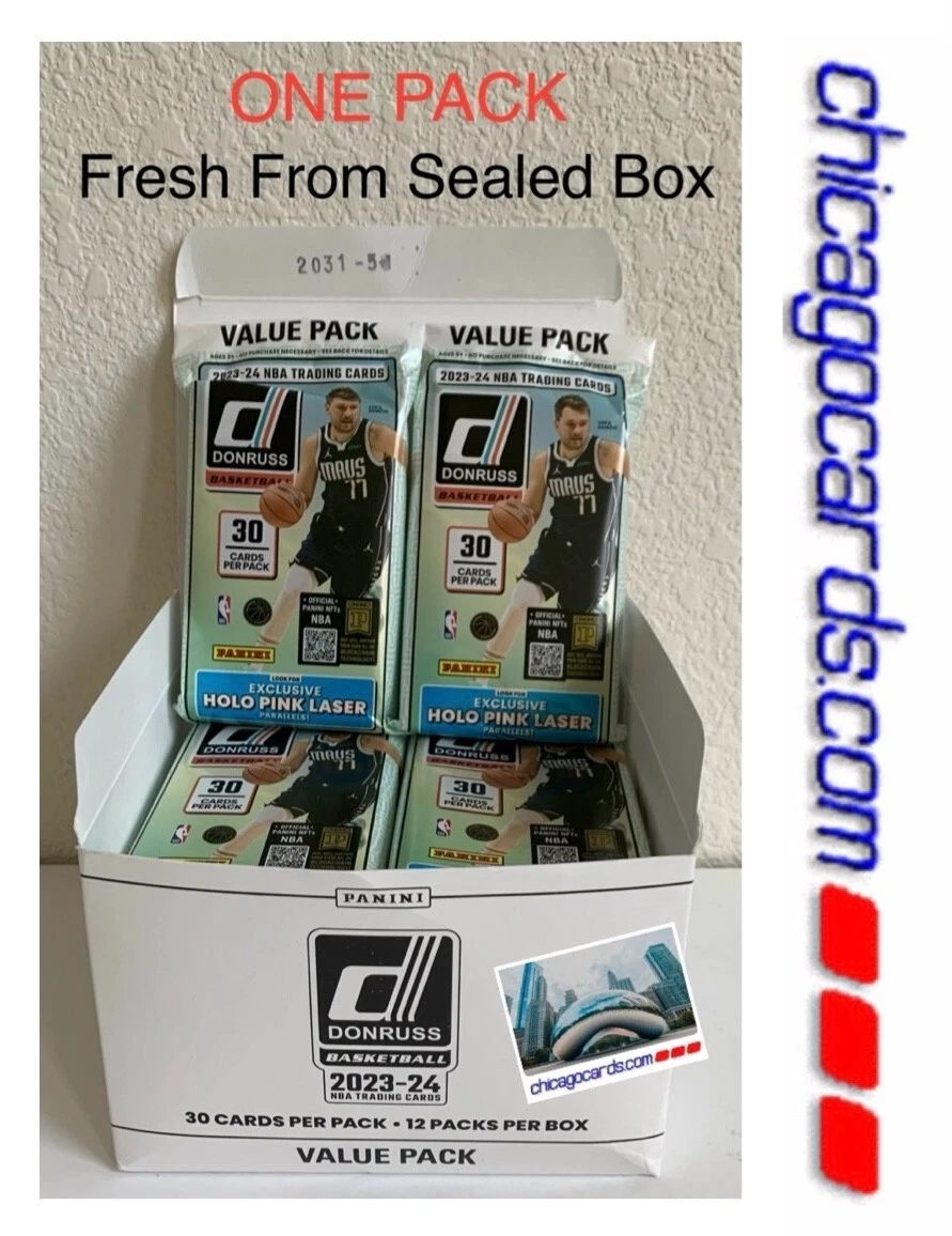 2023-24 Donruss 30cd Fat Jumbo Value PACK Look4 Victor Wemby