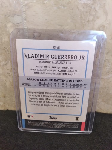 2020 Vladimir Guerrrero Topps Archives Snapshots Base & B&W cards #AS-VG-Jays. - Picture 4 of 4