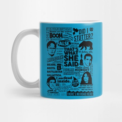 The Office Quotes Mug Michael Scott 11 Oz 15 Oz Mug Dwight