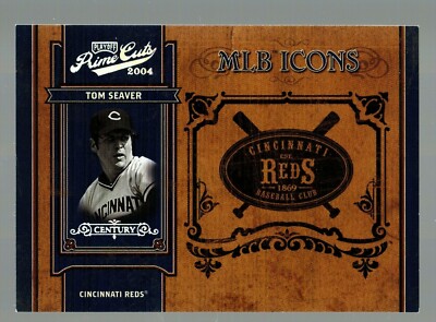 2004 Prime Cuts II MLB Icons Century Silver #MLB33 Tom Seaver Reds 10/25
