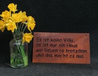 Spruchtafel 36X20 Cm Aus Metall In Edelrost Rostschild Garten Deko Rost Haus