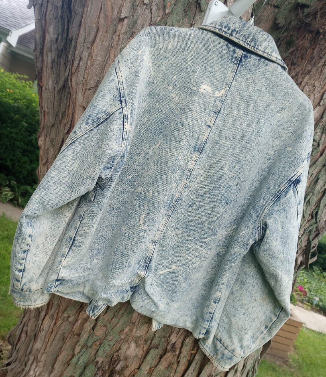 Stone Washed Jean Jacket - image 4