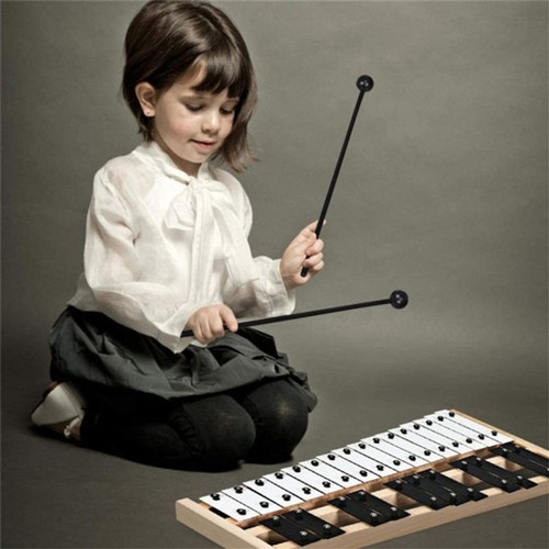 27 Note Glockenspiel Xylophone Aluminum Instrument Foldable w/ Bag Gift - Picture 6 of 24