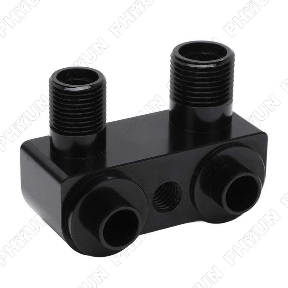 Male A/C Line Fittings 90° Turn Angle Aluminum Adapter For LSX LS1 AC ...