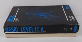 BASIC LEVEL 3 III COMPLETE OPERATING MANUAL Sega SC-3000 - 1983 Used AS020
