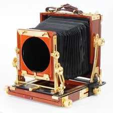 :Calumet Wood Field XM (Tachihara) 4x5 Cherry Wood Large Format Camera (Read)