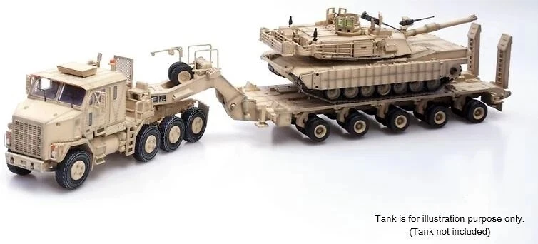 US Oshkosh M1070 Con Rimorchio M1000, Camuffamento Deserto, 1:72 Panzerkampf - Immagine 4 di 4