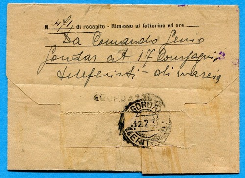 ERITREA - TELEGRAMMA "DOMANDA-RISPOSTA" (274311) - Imagen 2 de 3