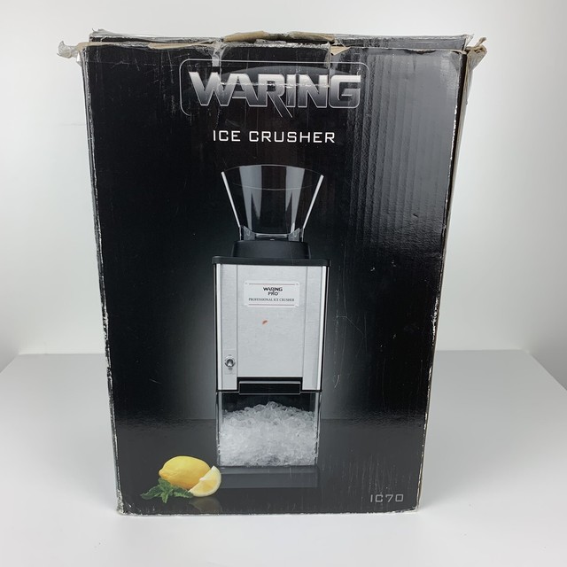 Waring Pro IC70 Professional Stainless Steel LargeCapacity Ice Crusher for sale online eBay