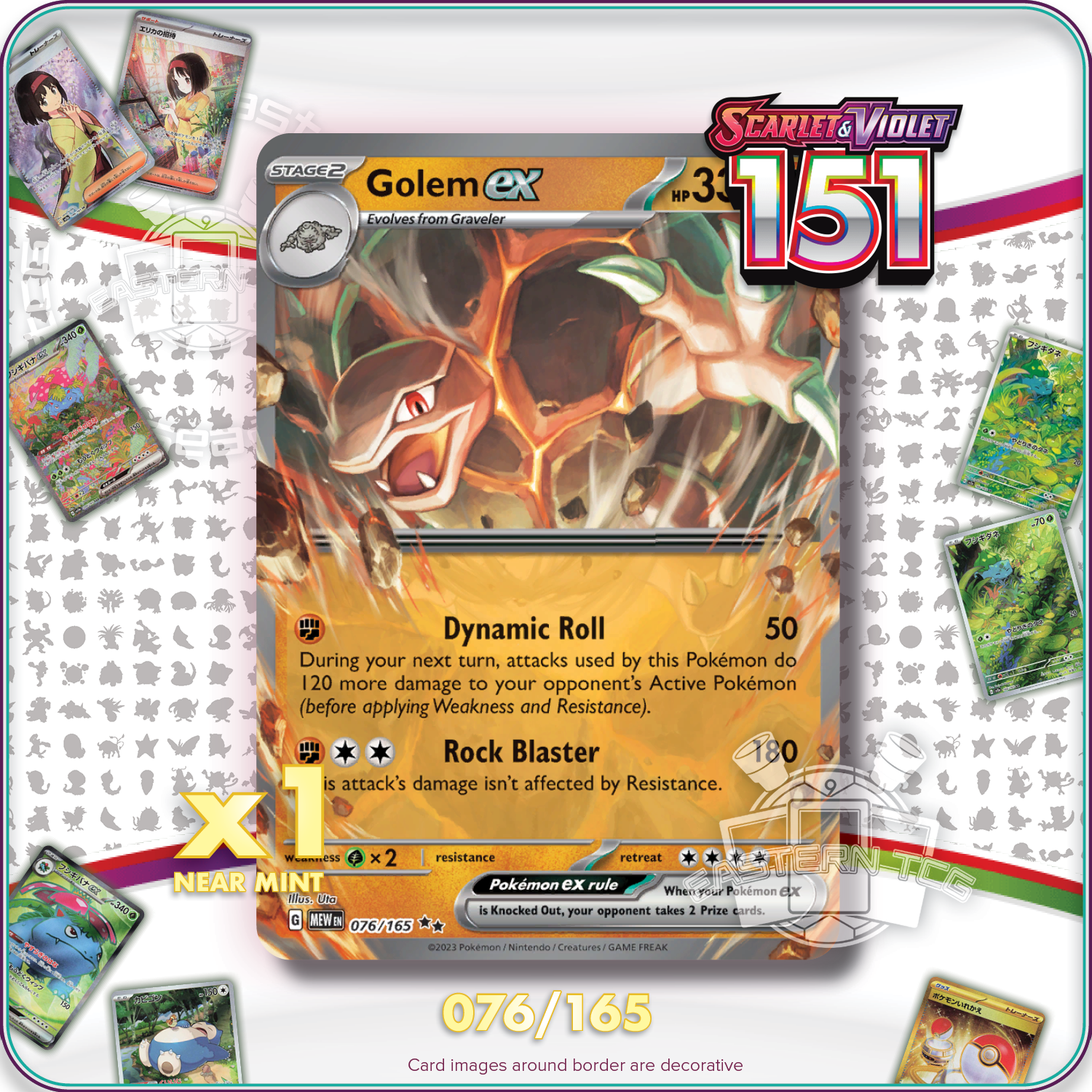 PokeGuardian on X: The main set list of the upcoming Pokemon Card 151 set  got revealed on an official product image new revealed ex cards: Venusaur ex  Charizard ex Blastoise ex Arbok