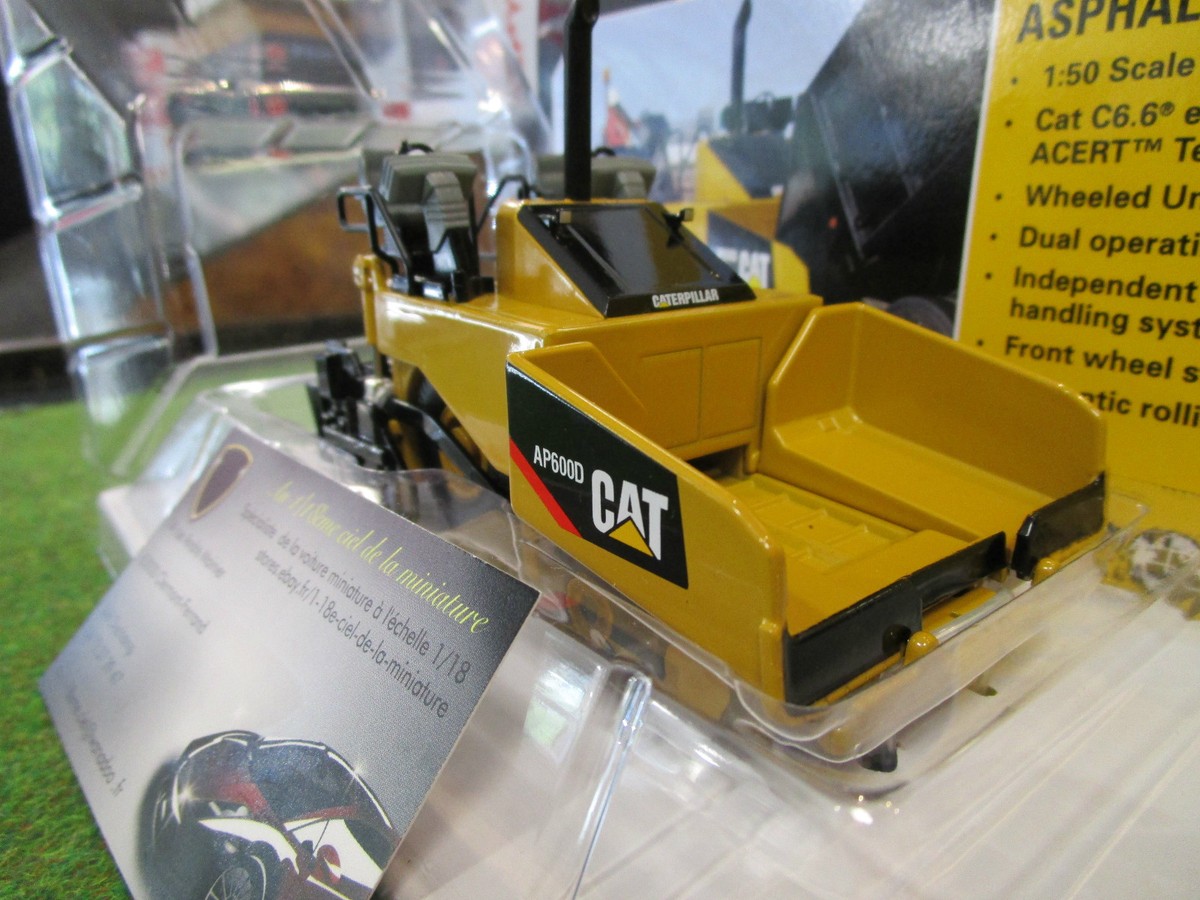 CATERPILLAR CAT AP600D ASPHALT PAVER ASPHALTEUSE 1/50 NORSCOT