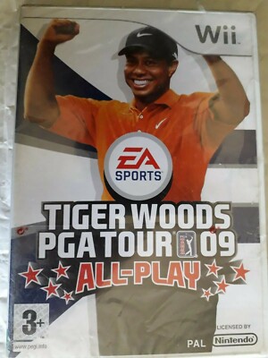 TIGER WOODS PGA TOUR 09 ALL PLAY Wii GAME NEW SEALED